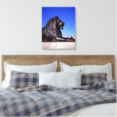 Toile Carré Lion de bronze Trafalgar (Insitu(Chambre))