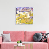 Toile Carré syndical au printemps par Frederick Childe H (Insitu(Salon))