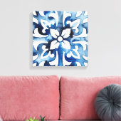 Toile Carreau de Cobalt II (Insitu(Salon))