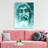 Toile Carreau de Turin : Le visage de Dieu, Jésus-Christ (Insitu(Salon))