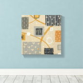 Toile Carreaux graphiques Abstraits (Insitu (Plancher de Bois))