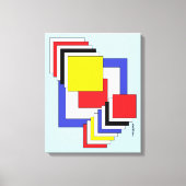 Toile Carrés Abstraits (Recto)