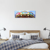 Toile Carrousel coloré de San Francisco (Insitu(Chambre))