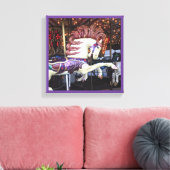 Toile Carrousel de cheval peint joyeux série 12 (Insitu(Salon))
