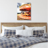 Toile Carrousel sur Brighton Beach (Insitu(Chambre))