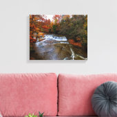 Toile Carry Rock Falls dans les parcs du métro Cleveland (Insitu(Salon))