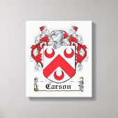 Toile Carson Family Crest (Recto)