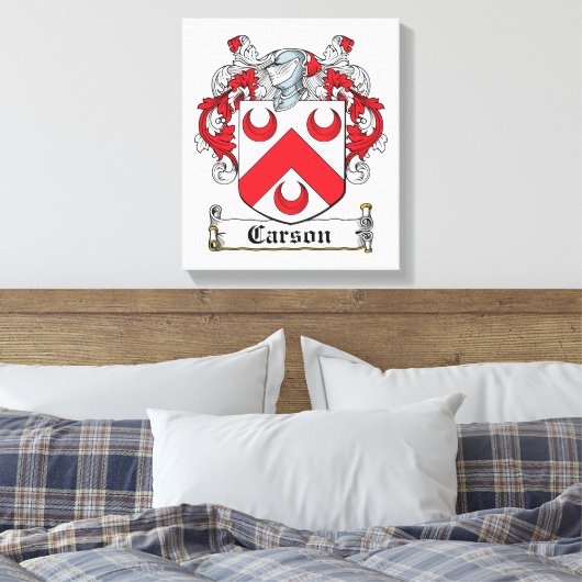 Toile Carson Family Crest (Insitu(Chambre))
