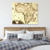 Toile Carte AfriquePanoramiqueAfrique 2 (Insitu(Chambre))
