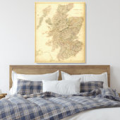 Toile Carte Angleterre (Insitu(Chambre))