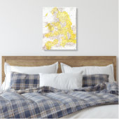 TOILE CARTE : ANGLETERRE ET ALLES (Insitu(Chambre))