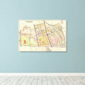 Toile Carte Atlas Yonkers 2 (Insitu (Plancher de Bois))