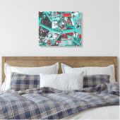 Toile Carte Berlin, Allemagne (Insitu(Chambre))