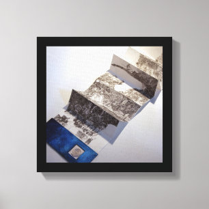 Toile Carte Blanche pour 1 Stylo en bout de course Impri