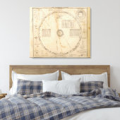 Toile Carte céleste (Insitu(Chambre))