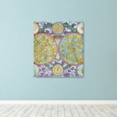 Toile Carte céleste des planètes (Insitu (Plancher de Bois))