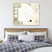 Toile Carte Celestial (Insitu(Chambre))