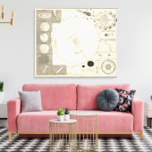 Toile Carte Celestial (Insitu(Salon))