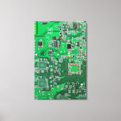 Toile Carte circuit imprimé circuit vert PCB (Recto)