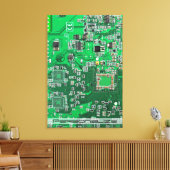 Toile Carte circuit imprimé circuit vert PCB (Insitu(Salon))