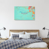 Toile Carte d'accès FEUILLE en chute libre d'AUTOMNE Bat (Insitu(Chambre))