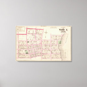 Toile Carte d'atlas d'Orcha de l'église de St Joseph