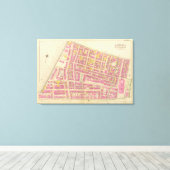 Toile Carte de Boston (Insitu (Plancher de Bois))