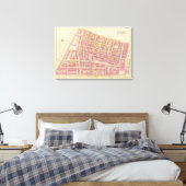 Toile Carte de Boston (Insitu(Chambre))