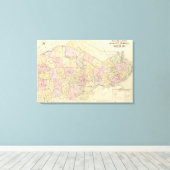 Toile Carte de Boston (Insitu (Plancher de Bois))