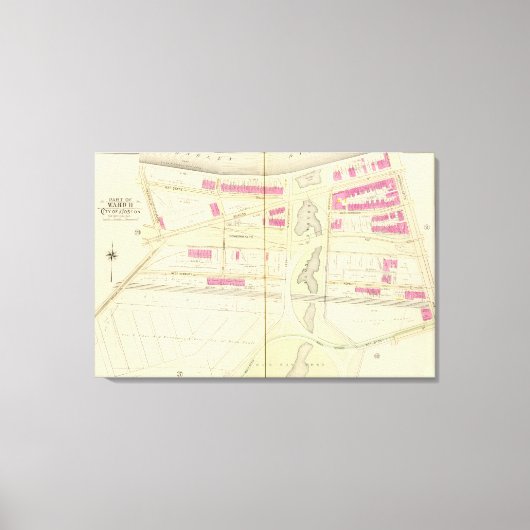 Toile Carte de Boston 19 (Recto)