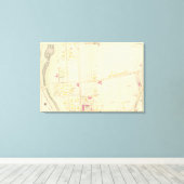 Toile Carte de Boston 22 (Insitu (Plancher de Bois))