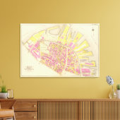 Toile Carte de Boston 4 (Insitu(Salon))