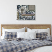 Toile Carte de circuit (Insitu(Chambre))