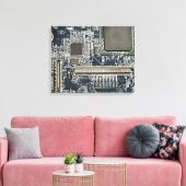 Toile Carte de circuit (Insitu(Salon))