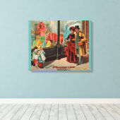 Toile carte de commerce William Broadhead & Sons habille (Insitu (Plancher de Bois))