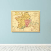 Toile Carte de Gaule (Insitu (Plancher de Bois))