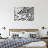 Toile Carte de Hambourg (Insitu(Chambre))