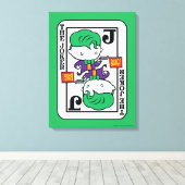 Toile Carte de jeu Chibi Joker (Insitu (Plancher de Bois))