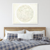 Toile Carte de la lune (Insitu(Chambre))