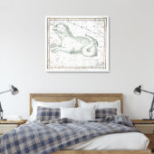 Toile Carte de la plaque de constellations XXIII (Insitu(Chambre))