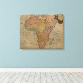 Toile Carte de l'Afrique | 1700 2 (Insitu (Plancher de Bois))