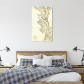 Toile Carte de l'Albanie (Insitu(Chambre))