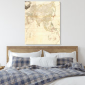 Toile Carte de l'Asie composite (Insitu(Chambre))