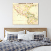 Toile Carte de l'Assemblée américaine (Insitu(Chambre))