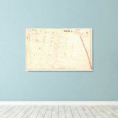 Toile Carte de l'Atlas de l'île de Rhode (Insitu (Plancher de Bois))