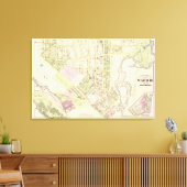 Toile Carte de l'Atlas de Riverside Woolen Mills (Insitu(Salon))