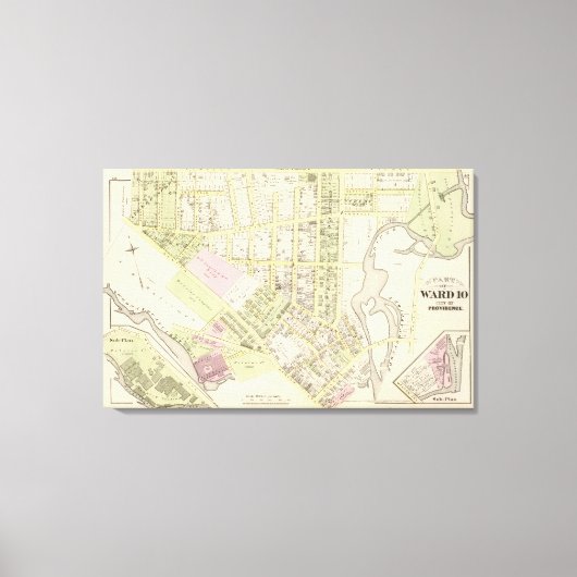 Toile Carte de l'Atlas de Riverside Woolen Mills (Recto)