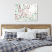 Toile CARTE DE L'EUROPE, 12ème SIÈCLE (Insitu(Chambre))