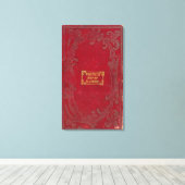 Toile Carte de l'Illinois 2 (Insitu (Plancher de Bois))