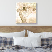 Toile Carte de l'Inde, 1803 (Insitu(Chambre))